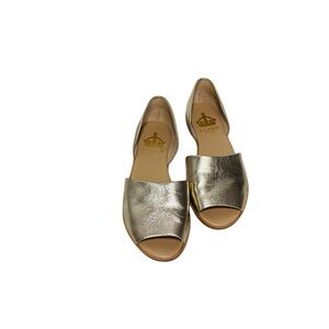 Crown Vintage Firenze Flat Loafers Sandals Shoes Sz-8